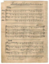 Load image into Gallery viewer, Arnold Schönberg: Friede auf Erden | Peace on Earth, op. 13 (Facsimile)