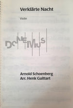 Load image into Gallery viewer, op. 4 »Verklärte Nacht« Bearb. für Klaviertrio / arr. for piano trio (Guittart) - Vio. + Vlc. | Stimmen / parts