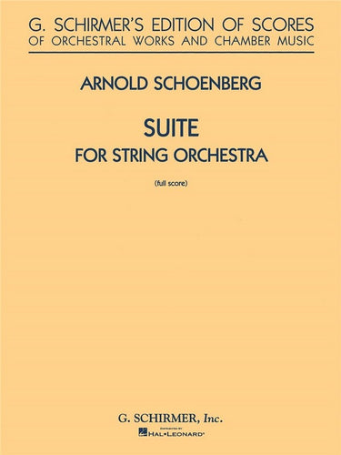 Suite im alten Stile (G-Dur) fuer Streichorchester - Partitur / score