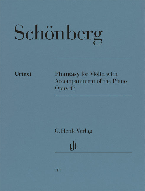 op. 47 - Phantasy for Violin with Piano Accompaniment - Urtextausgabe - score and violin part
