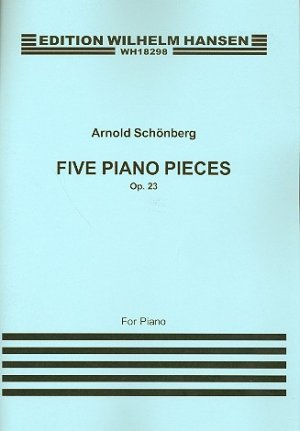 op. 23 - Fünf Klavierstücke - Klavierstimme / piano part
