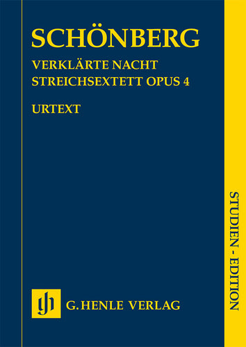 op. 4 – Verklärte Nacht - Studien-Edition (Taschenpartitur)