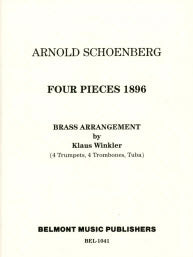 Four Pieces 1896 - Brass Arrangement by Klaus Winkler - score and parts