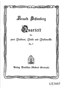 op. 7 - 1. Streichquartett (d-Moll) - Taschenpartitur / pocket score