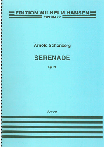 op. 24 - Serenade - Partitur / score