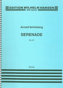 op. 24 - Serenade - Partitur / score