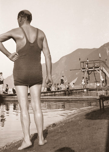 Postkarte »Arnold Schönberg in Lugano«