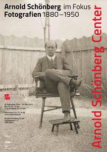 Poster Ausstellung | Exhibition »Schönberg im Fokus | in Focus«