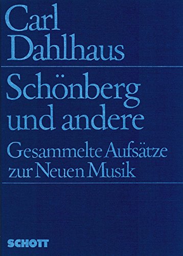 Dahlhaus, Carl: Schönberg und andere (Paperback)