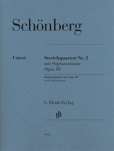 op. 10 Zweites Streichquartett - Streicherstimmen / string parts - Urtext-Ausgabe