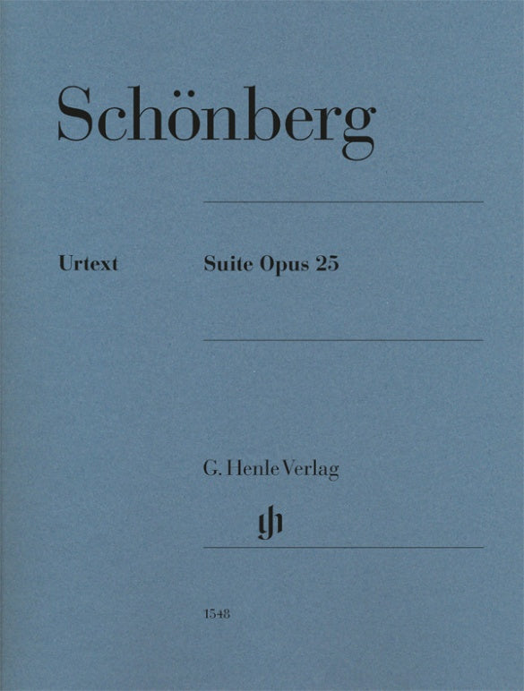 op. 25 - Suite für Klavier - Urtext-Ausgabe