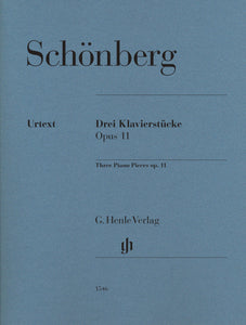 op. 11 - Drei Klavierstücke - Urtext-Ausgabe