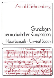 Arnold Schönberg: Die Grundlagen der musikalischen Komposition (2x Paperback)