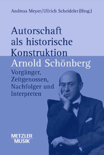 Andreas Meyer und Ullrich Scheideler: Autorschaft als historische Konstruktion (Paperback)
