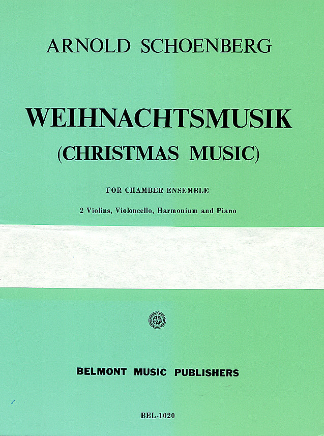 Weihnachtsmusik für 2 Geigen, Violoncello, Klavier und Harmonium - Partitur und Stimmen / score and parts