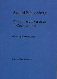 Arnold Schoenberg: Preliminary Exercises in Counterpoint (Paperback)