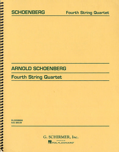 op. 37 - Fourth String Quartet - Partitur / score