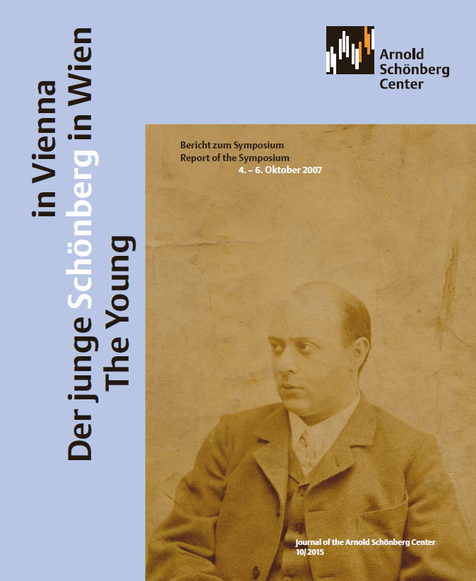 Der junge Schönberg in Wien. The young Schönberg in Vienna (Paperback)