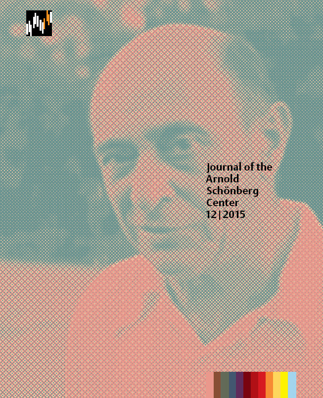 Journal of the Arnold Schönberg Center 12/2015 (Paperback)