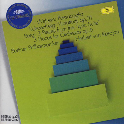 Berliner Philharmoniker, Herbert von Karajan: Webern, Schönberg, Berg (CD)