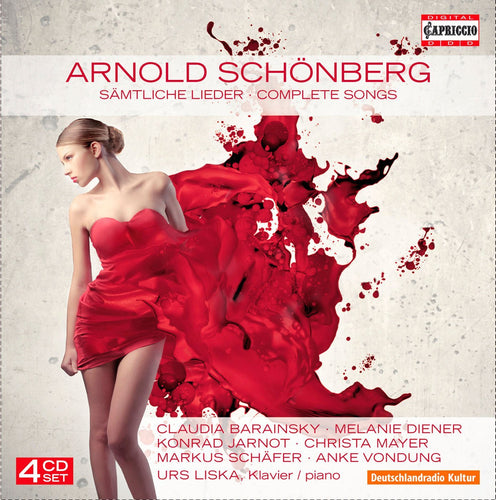 Arnold Schönberg - Sämtliche Lieder - Complete Songs (4x CD)