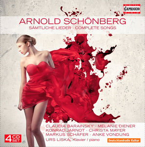 Arnold Schönberg - Sämtliche Lieder - Complete Songs (4x CD)