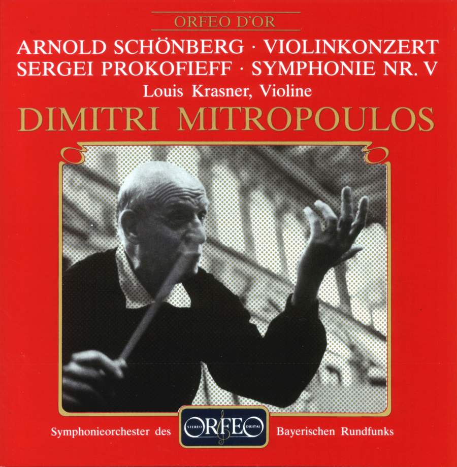 Dimitri Mitropoulos conducts Schönberg and Prokofjew (CD)