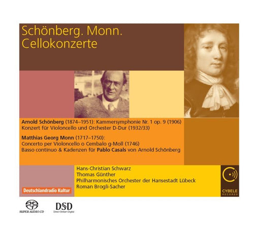Schönberg. Monn. Cellokonzerte (CD)