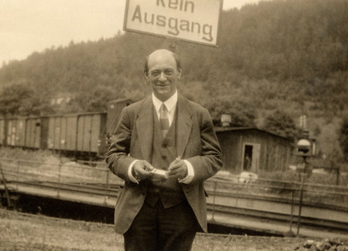 Postkarte »Arnold Schönberg in Donaueschingen«