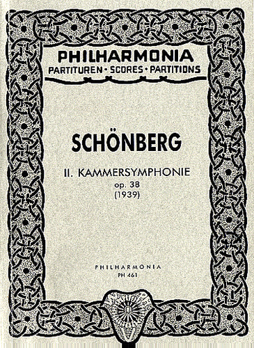 op. 38 - Kammersymphonie Nr. 2 (in es-Moll) für kleines Orchester - Taschenpartitur / pocket score