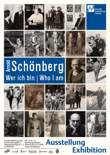 Poster Ausstellung »Wer ich bin« (Collage)