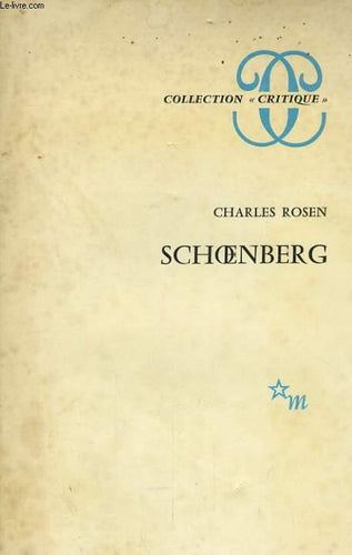 Charles Rosen: Arnold Schoenberg (francais, Paperback)
