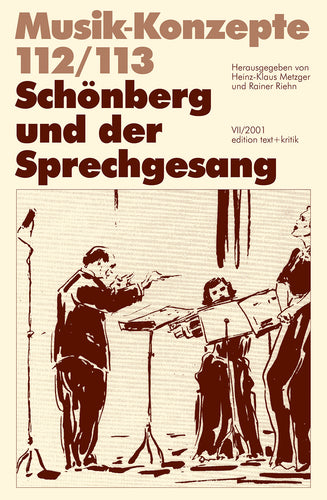 Schönberg und der Sprechgesang (Paperback)