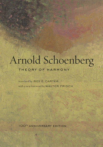 Arnold Schoenberg: Theory of harmony (Paperback)