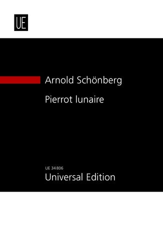 op. 21 - »Pierrot lunaire« - Studienpartitur / study score