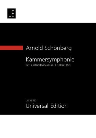 Kammersymphonie op. 9 - Studienpartitur / study score