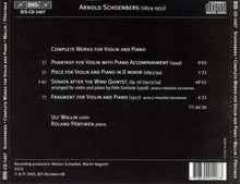 Load image into Gallery viewer, Schönberg - Werke für Violine &amp; Klavier (CD)